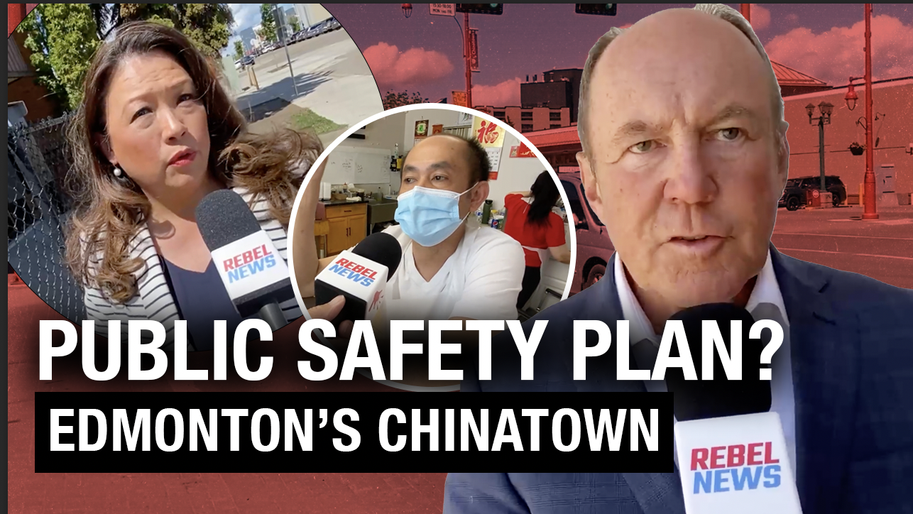 Reactions: Chaos, violence, and drug use in Edmonton's Chinatown neighbourhood - Rebel News