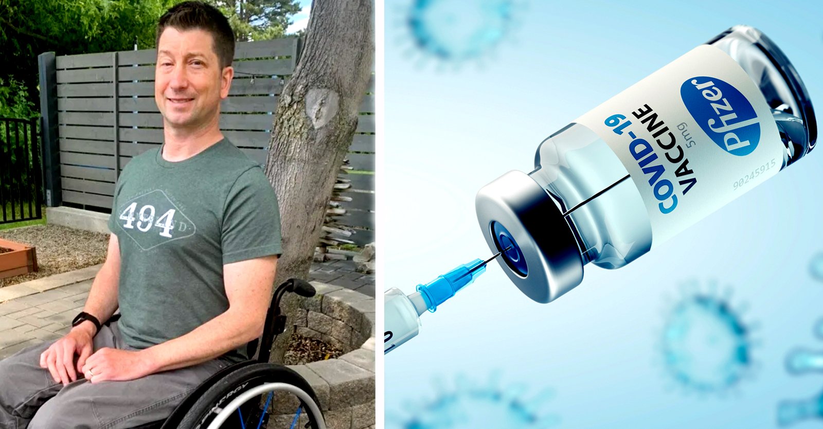 45-Year-Old Canadian Paralyzed After Pfizer Shot Waiting for Government to Respond • Children's Health Defense