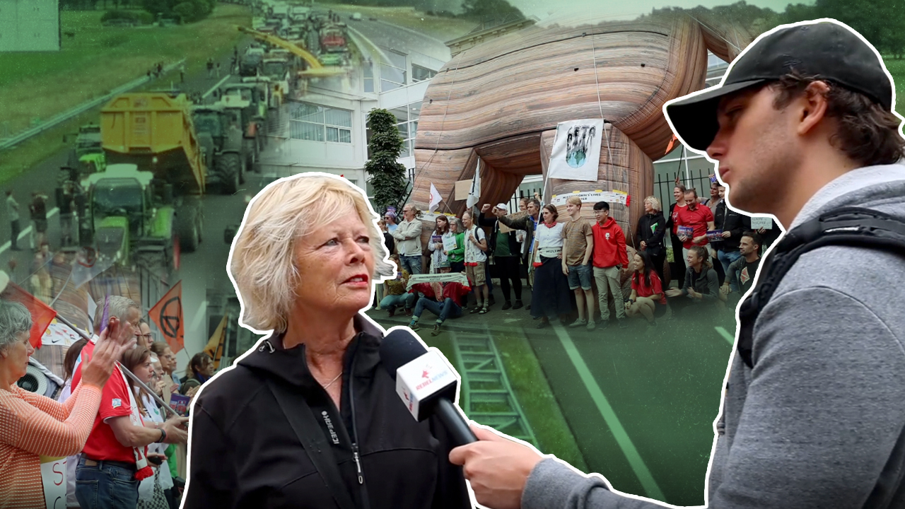 Farmer Rebellion: Protesters in The Hague react to trade agreement between Canada and EU - Rebel News
