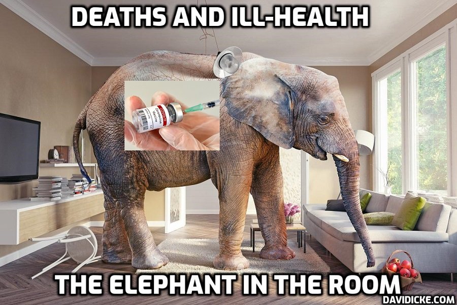 What’s Behind the Surge of Nearly 8,000 Excess Deaths Since April? – David Icke