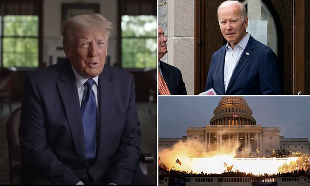 Trump complains Biden 2020 win was 'mathematically impossible' in new documentary 'Unprecedented' | Daily Mail Online