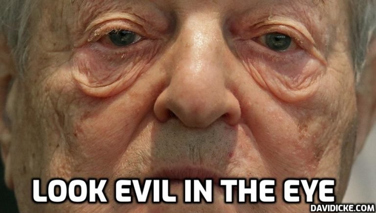 Truly evil and deeply sick Soros funding prosecutors to release the violent and charge those defending themselves from the mob and mobsters. The man is a psychiatrist’s life’s work – David Icke