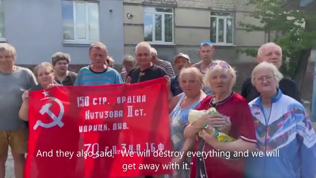 Ukrainian troops said,