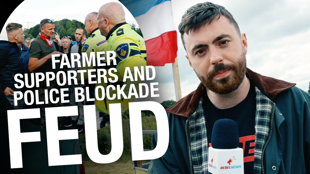 Farmers blockade highway connecting Netherlands-Germany - Rebel News