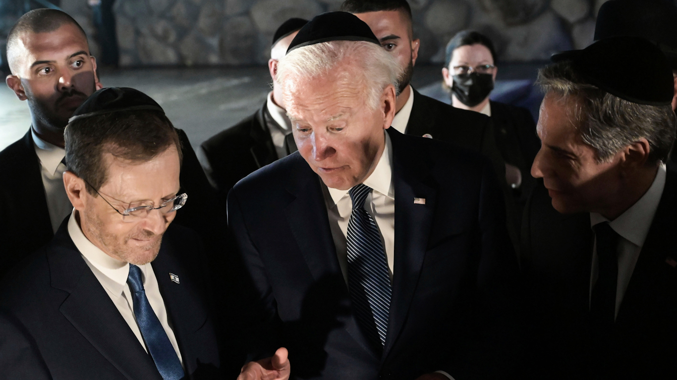 Who is Biden Working For? On Israel Visit, “Zionist” Biden Whitewashes Israel's Crimes