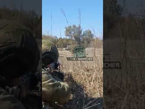 Another destruction of the Ukrainian S-300 with a machine gun. This time, the fighters moved away. - YouTube