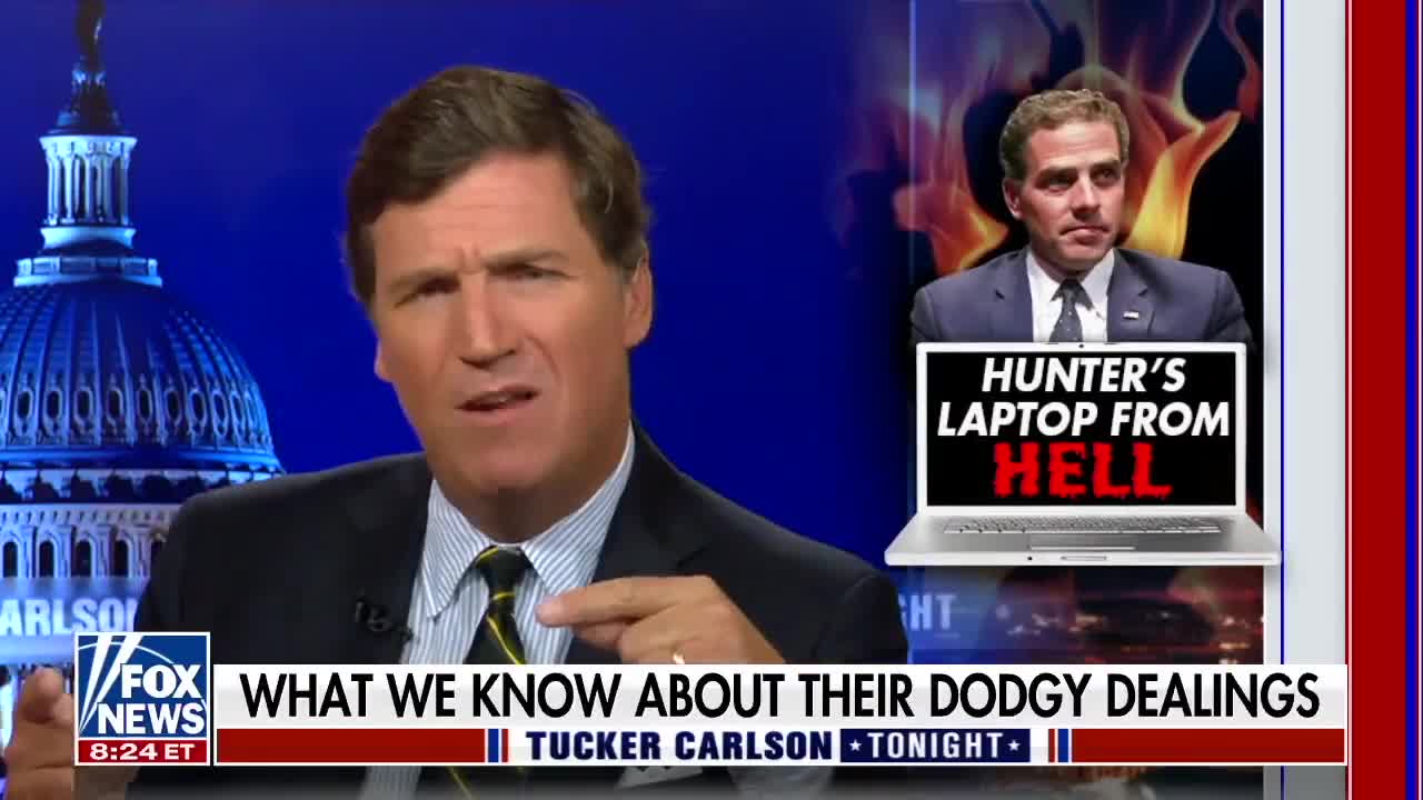 Tucker Carlson Blasts Biden Crime Family's China Ties [VIDEO]