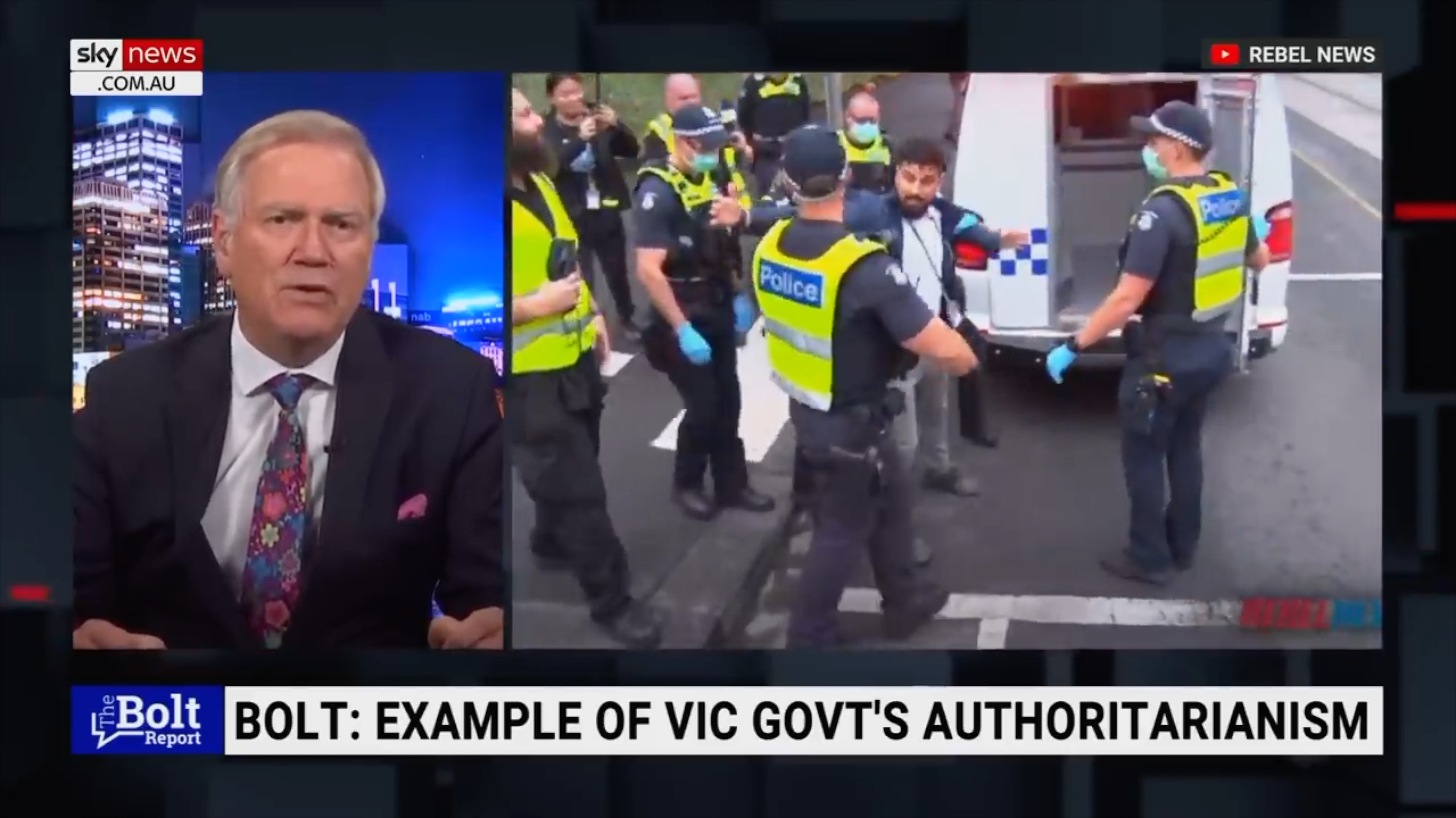 WATCH: Andrew Bolt UNLEASHES on Victoria Police and media over Avi Yemini