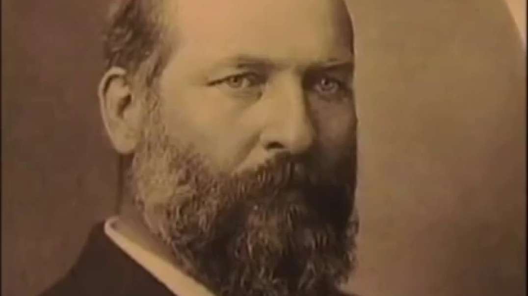 James Garfield on the moneychangers.