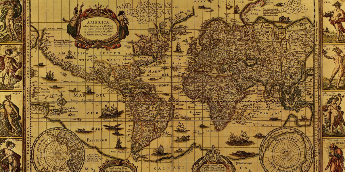 Timeless Treasures: Discover the Allure of Original Vintage Maps for Sale