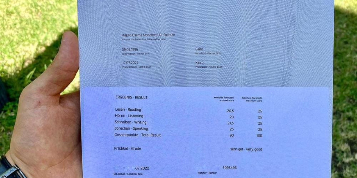 This Is How Goethe C1 Certificate Will Look Like In 10 Years