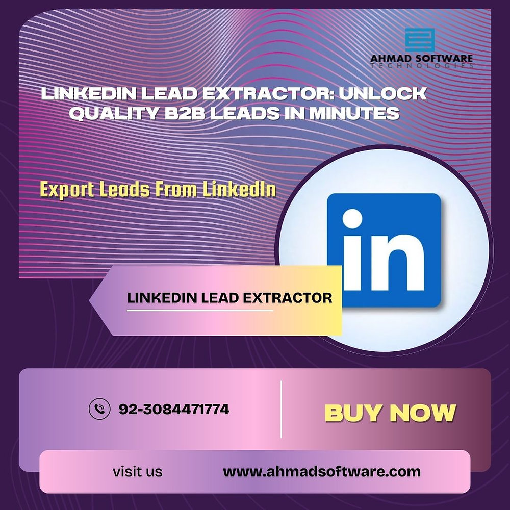 LinkedIn Lead Extractor: Unlock Quality B2B Leads In Minutes