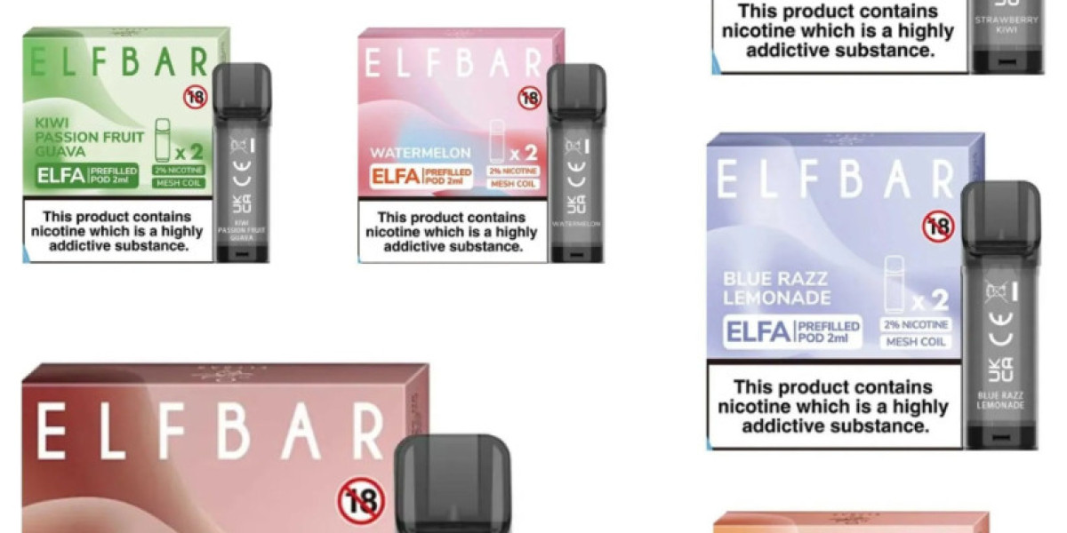 Discover Smooth Vaping with Elfa Bar Prefilled Pods from Vape Online Store