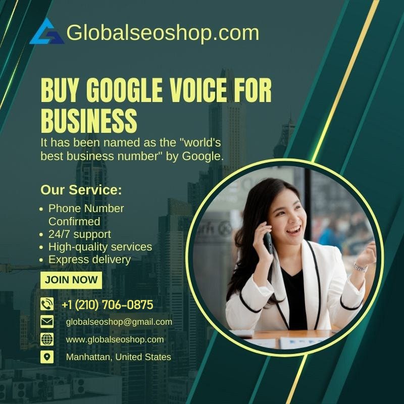 Upgrade Your Business Communications with a Google Voice Phone Number! | by Buy Naver account | Medium