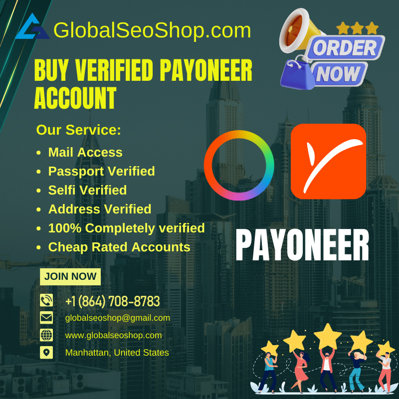 Buy Verified Payoneer Accounts – Fast, Secure Access to Global Payments -Fast, Secure Access to Global Payments