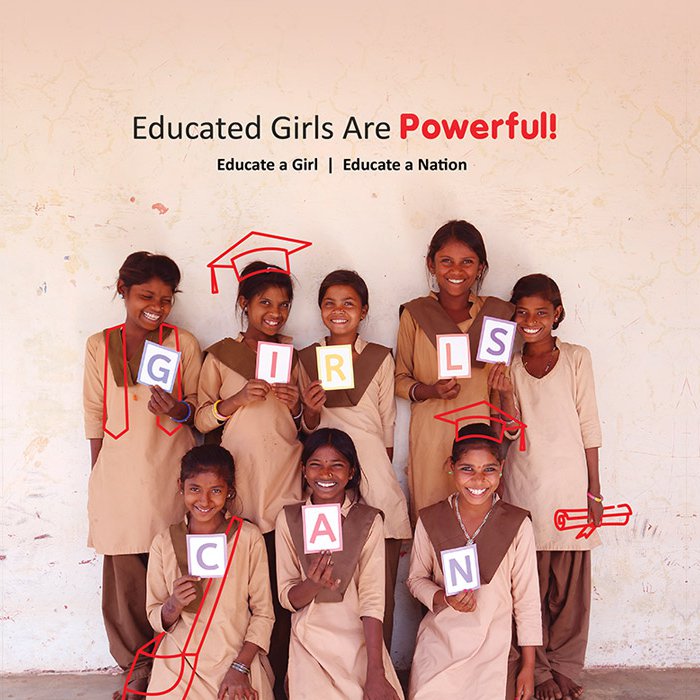Donation for Girl Education | Support Girl Child Learning